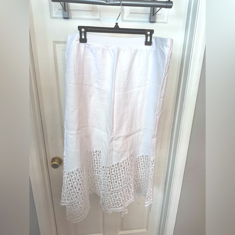 Chico white maxi skirt